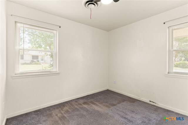 809 S 13th St, Copperas Cove, TX 76522 - empty room featuring dark colored carpet and baseboards