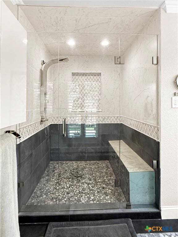 2237 Apache Dr, Harker Heights, TX 76548 - bathroom featuring a stall shower