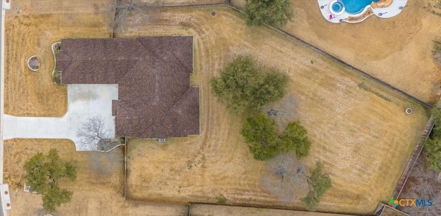 4012 Turning Leaf Dr, Nolanville, TX 76559 - aerial view of a pool area