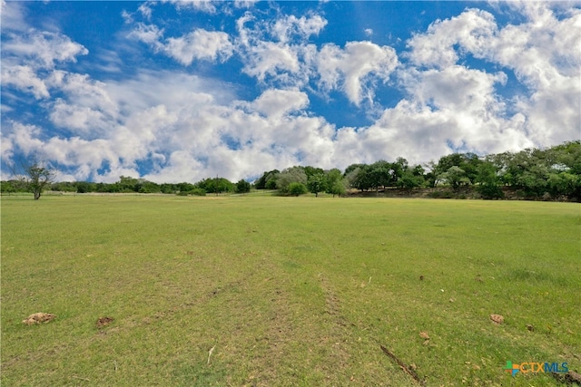 view of landscape with a rural view