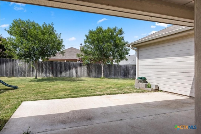 716 Kendra Dr, Temple, TX 76502 - fenced backyard featuring a patio area