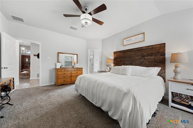 5702 Fenton Ln, Belton, TX 76513 - carpeted bedroom featuring a ceiling fan
