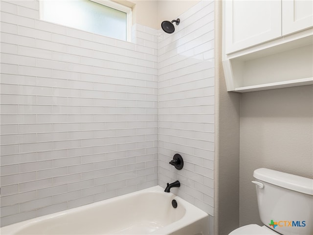 101 Dawna Len Dr, Burnet, TX 78611 - full bath with shower / tub combination and toilet