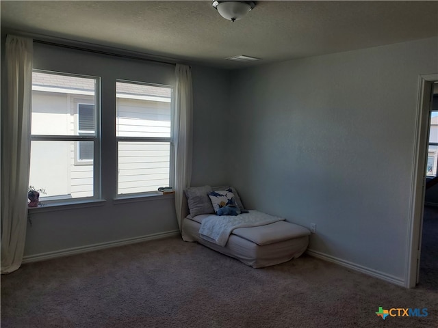 bedroom featuring carpet floors