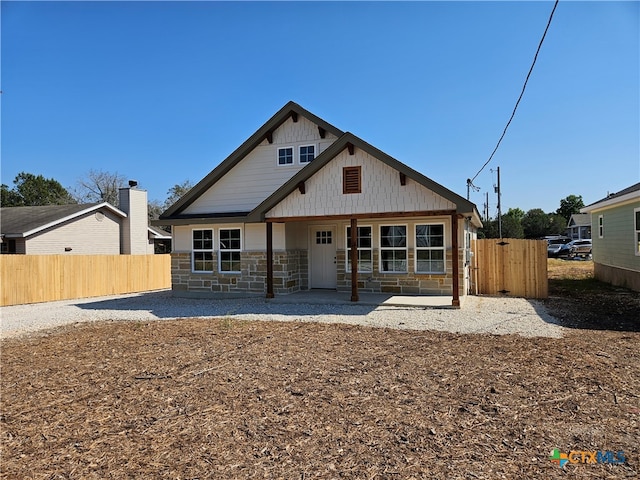 view of front of house