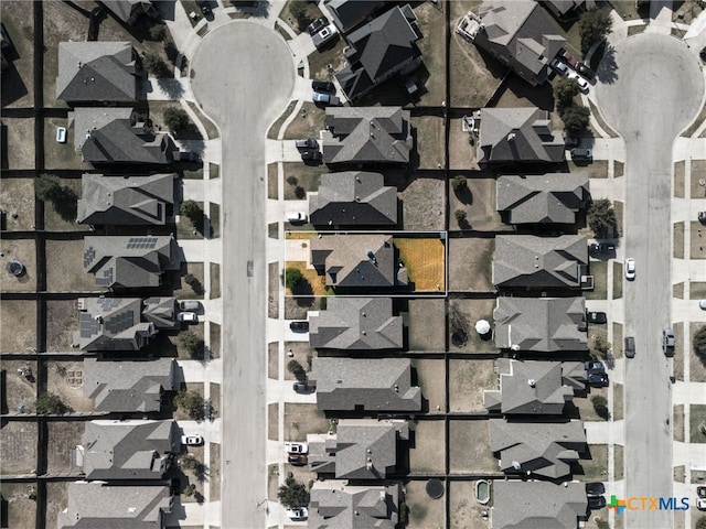 exterior space with a residential view