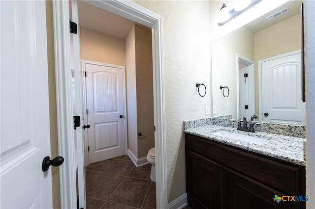 26815 Tulip Mdw, Boerne, TX 78015 - bathroom featuring vanity and tile patterned flooring