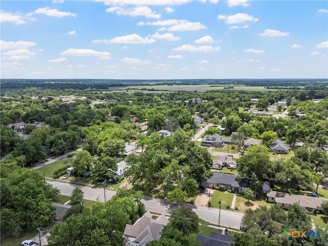 aerial perspective of suburban area