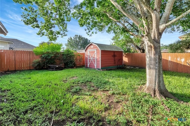 722 Ashland Crk, Victoria, TX 77901 - fenced backyard with a shed