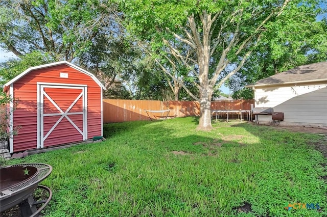 722 Ashland Crk, Victoria, TX 77901 - fenced backyard with a shed