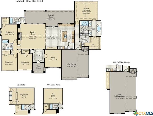 6920 Louis Qualls Ln, Temple, TX 76502 - property floor plan