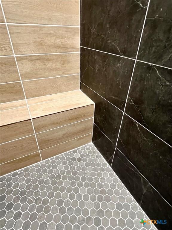 details with walk in shower