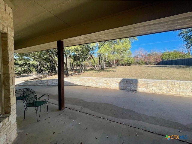 view of patio