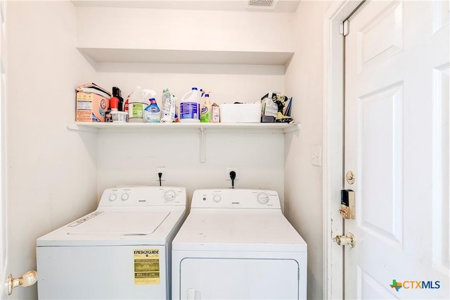 5500 Lions Gate Ln, Killeen, TX 76549 - washroom with washing machine and clothes dryer