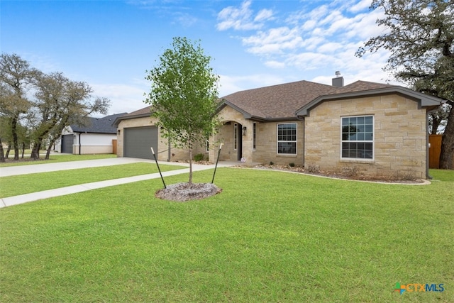 4117 Turning Leaf Dr, Nolanville, TX 76559 - ranch-style home with a garage