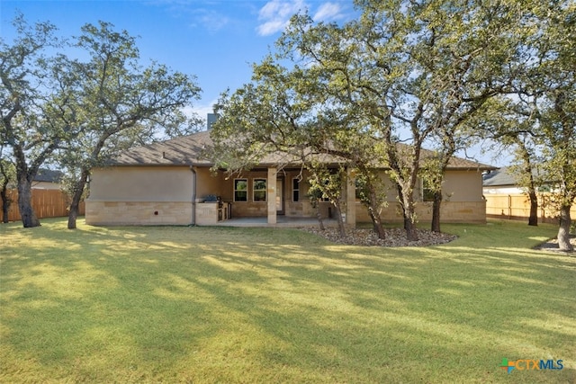 4117 Turning Leaf Dr, Nolanville, TX 76559 - view of patio with sink, grilling area, ceiling fan, and exterior kitchen