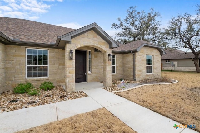 view of ranch-style home