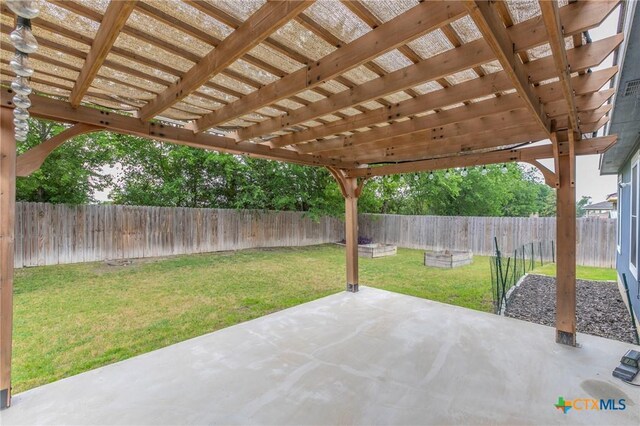 5304 Oster Dr, Killeen, TX 76542 - view of patio / terrace featuring a pergola