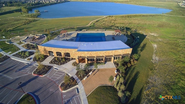 3256 Pablo Cir, Round Rock, TX 78665 - view from above of property featuring a large body of water