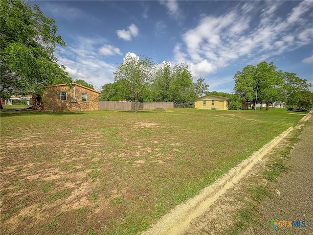 1003 Standifer St, Lampasas, TX 76550 - view of yard