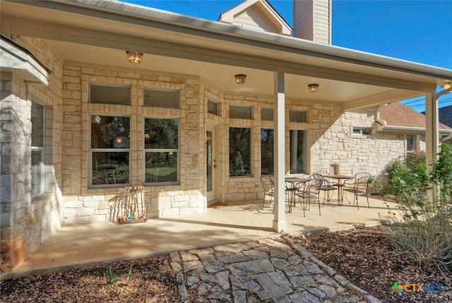 3701 Del Robles Dr, Austin, TX 78727 - view of patio / terrace