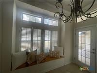 unfurnished dining area featuring a chandelier