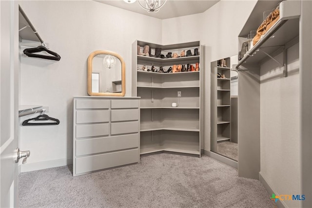 2718 Beaver Ln, New Braunfels, TX 78132 - walk in closet with carpet floors