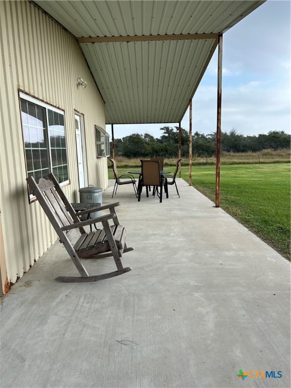 view of patio / terrace