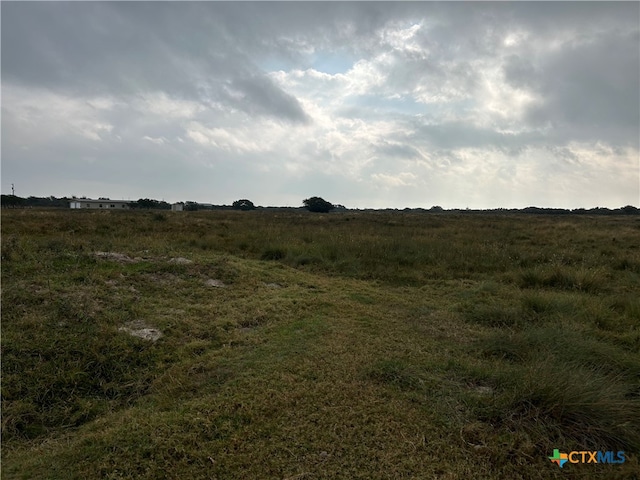 view of landscape featuring a rural view