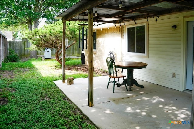 22631 John Rolfe Ln, Katy, TX 77449 - view of patio