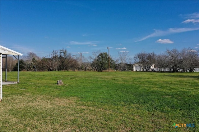 view of yard