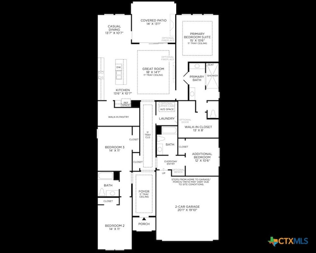 5714 Huron Dr, New Braunfels, TX 78130 - home floor plan