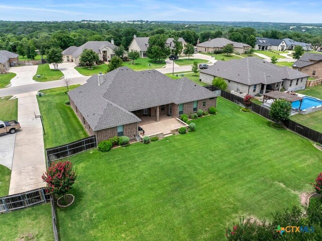 488 Creekside Dr, Belton, TX 76513 - aerial view of residential area