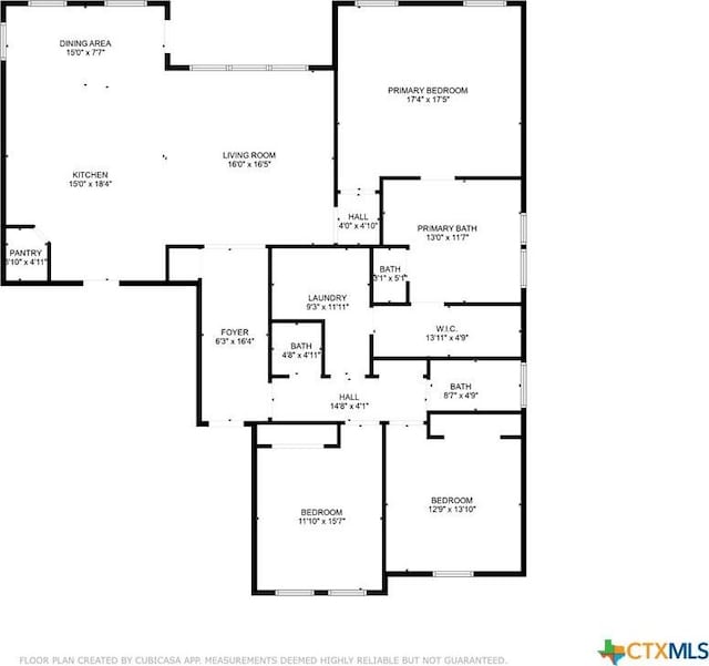 1433 Kamryn Way, New Braunfels, TX 78130 - home floor plan