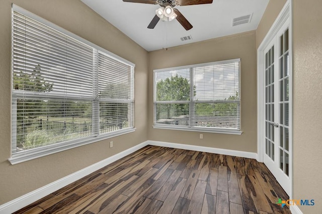 2194 Ranch Loop Dr, New Braunfels, TX 78132 - unfurnished sunroom with french doors