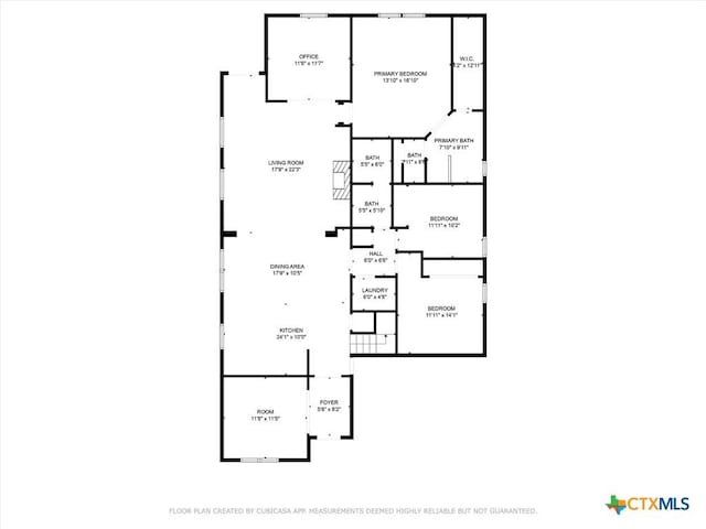 6203 Morganite Dr, Killeen, TX 76542 - room layout