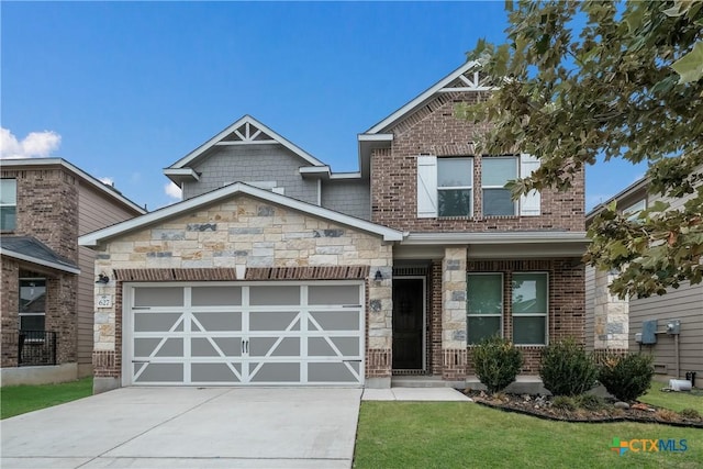 view of craftsman inspired home