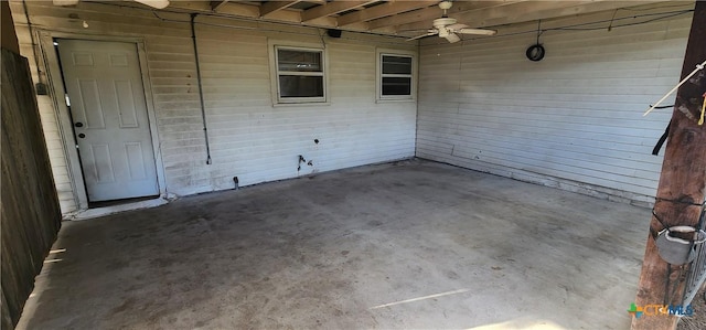 3605 Oaklawn St, Victoria, TX 77901 - view of patio / terrace with ceiling fan