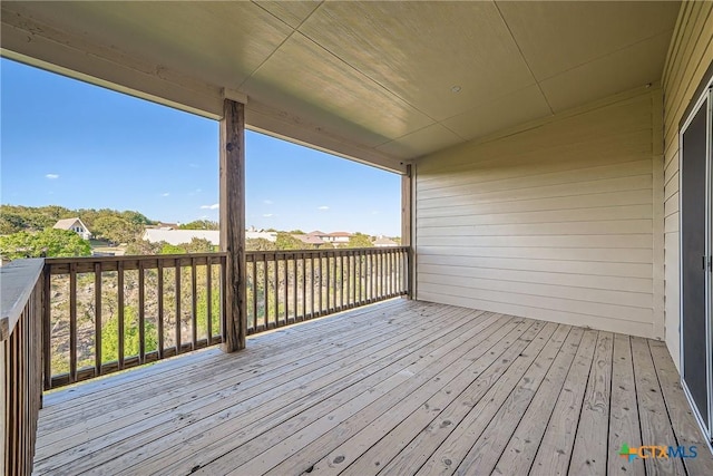 view of deck