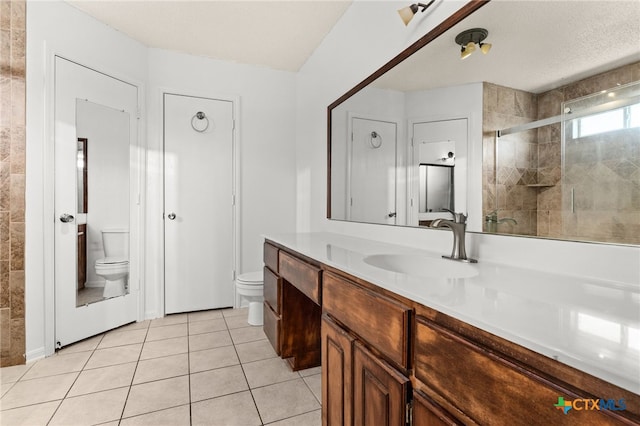 4210 Sand Dollar Dr, Killeen, TX 76549 - full bath with vanity, tile patterned flooring, and a tile shower