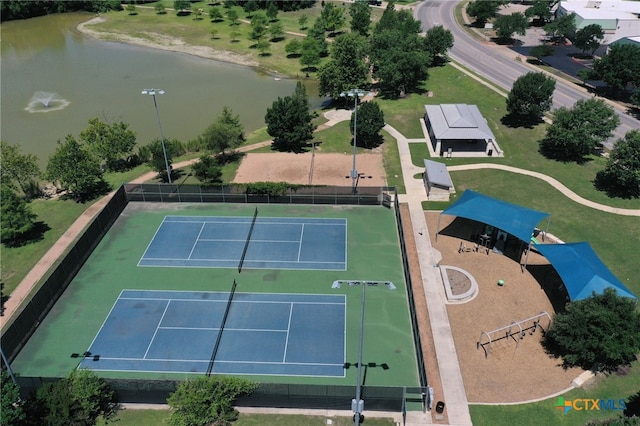 1104 Saint Williams Ave, Round Rock, TX 78681 - aerial view of a large body of water