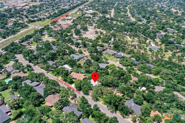 1104 Saint Williams Ave, Round Rock, TX 78681 - aerial view of property's location
