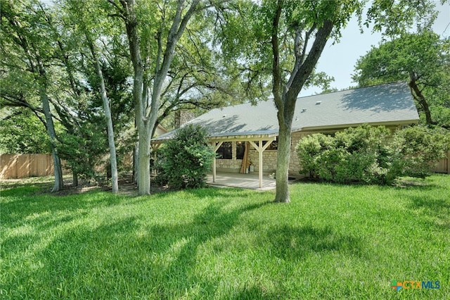 1104 Saint Williams Ave, Round Rock, TX 78681 - view of yard with a patio area