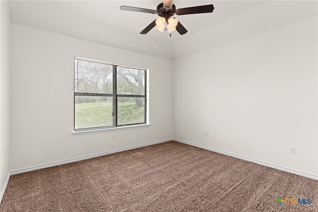 2301 Big Divide Rd, Copperas Cove, TX 76522 - carpeted empty room with a ceiling fan and baseboards