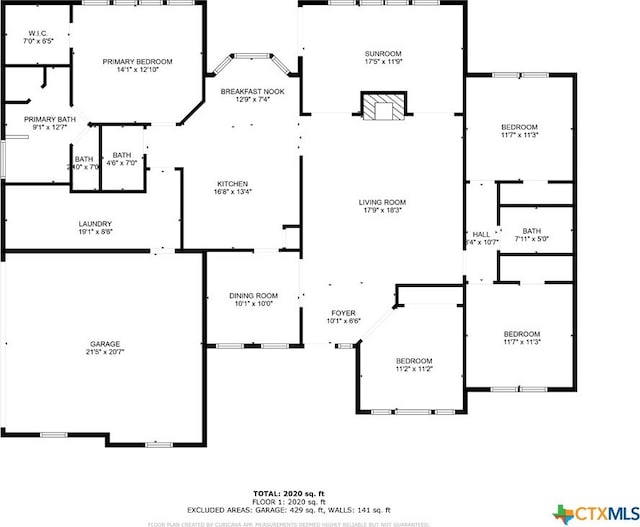 2301 Big Divide Rd, Copperas Cove, TX 76522 - home floor plan