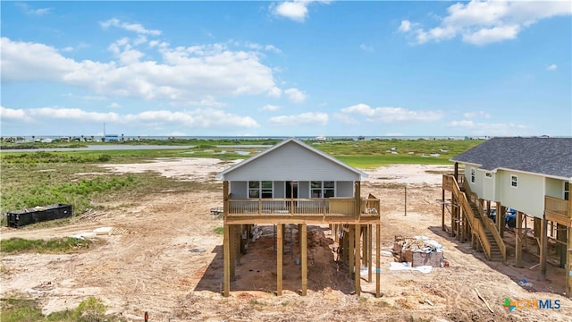 view of back of property