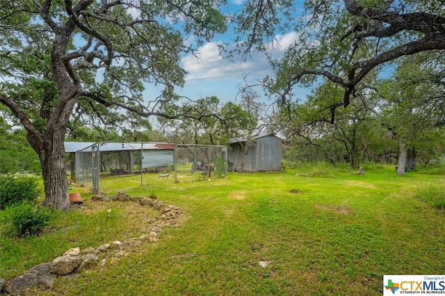 view of yard