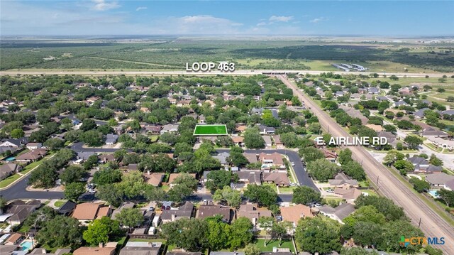 205 Magdalena Dr, Victoria, TX 77904 - birds eye view of property featuring a residential view