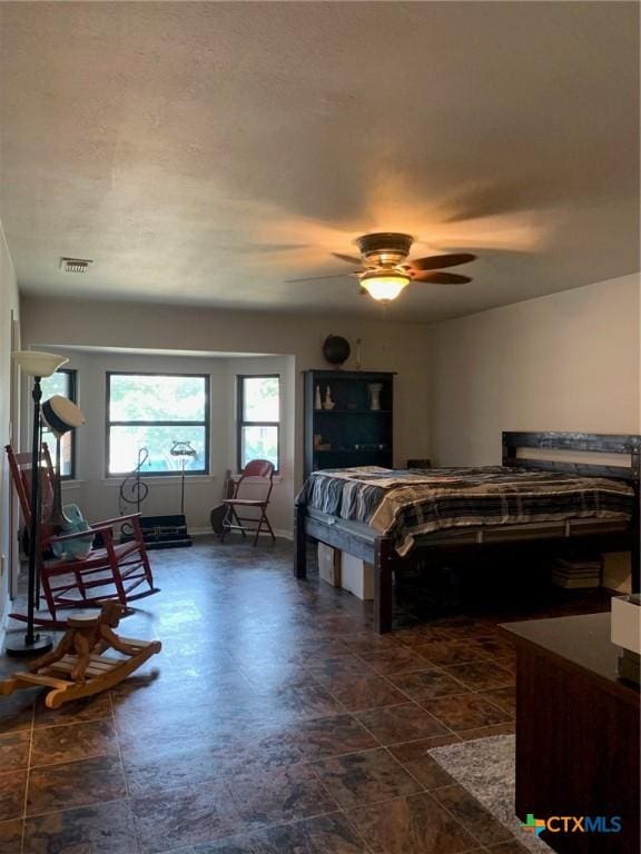3002 Veterans Ave, Copperas Cove, TX 76522 - bedroom featuring ceiling fan and baseboards
