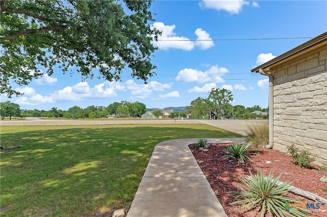 1518 Skyline Dr, Kingsland, TX 78639 - view of grassy yard